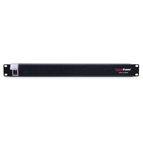 CyberPower 120V,15A 10- 5-15R Outlets Nema 1U Rackmount PDU with 15