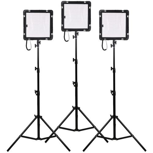 Dracast 3X Yoga Led500 Flexible Panel Light Kit