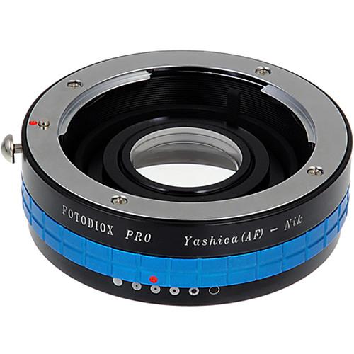 FotodioX Pro Mount Adapter with Aperture Control Dial for Yashica 230-AF Lens to Nikon F-Mount Camera