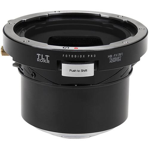 FotodioX Pro TLT ROKR Tilt Shift Adapter for Hasselblad V-Mount Lens to Fuji X-Mount Camera