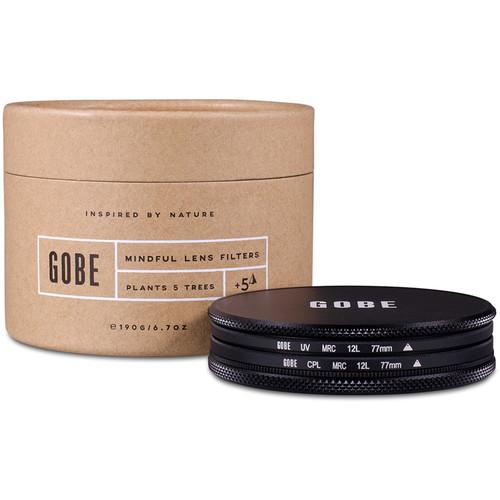 Gobe 77mm The Duet 1Peak UV and Circular Polarizer Filter Kit
