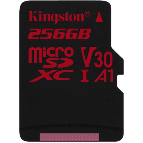 Kingston 256GB Canvas React UHS-I microSDXC