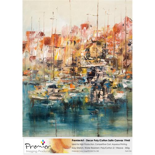Premier Imaging Decor Poly Cotton Satin Canvas