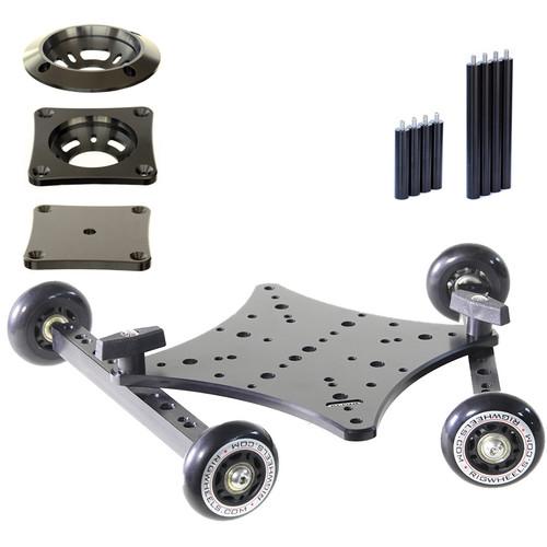 RigWheels RigSkate 2 Tabletop Skater Dolly Complete Kit