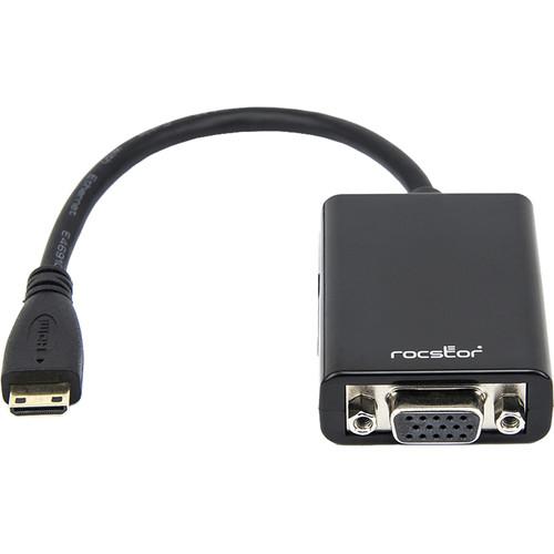Rocstor 6" Mini HDMI to VGA Adapter Adapter