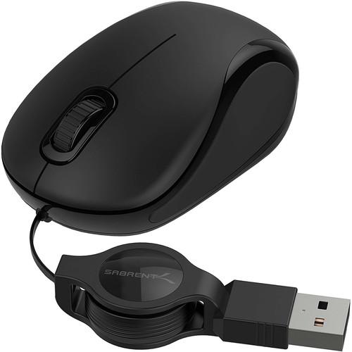 Sabrent Mini Travel USB Optical Mouse