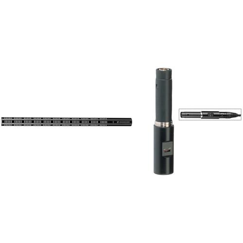 Sennheiser ME67 K6P - Super-Cardioid Shotgun Condenser Microphone Capsule with K6P Power Supply