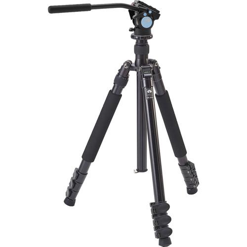 Sirui EN-2004 Aluminum Tripod & VA-5 Ultra-Compact Video Head Bundle