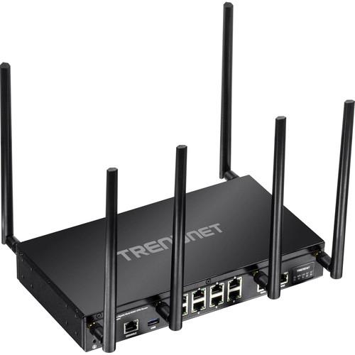 TRENDnet AC3000 Tir-Band Wireless Gigabit Multi-WAN VPN SMB Router