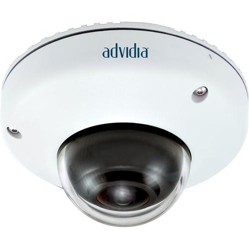 Advidia B-5360 5MP Outdoor Vandal-Resistant Mini Dome Camera with Fisheye Lens