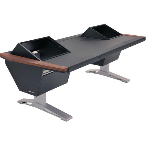 Argosy Eclipse Universal Workstation with 31" Desk and Right & Left 8 RU Space