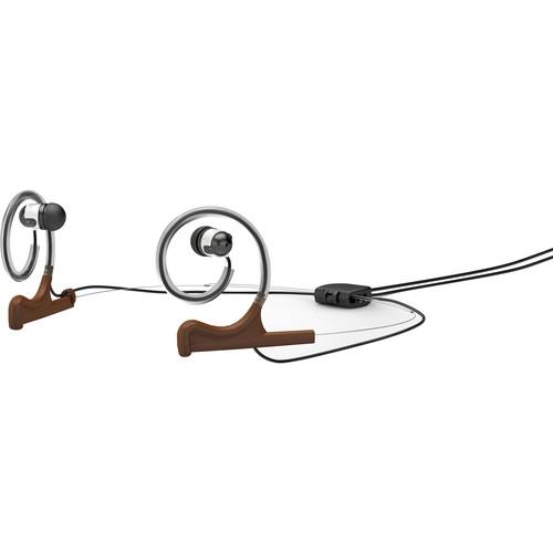 DPA Microphones d:fine Dual-Ear Headset Mount with Dual In-Ear Monitor and Monitor Cable