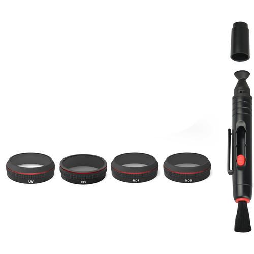 Freewell Essential Filter 4-Pack Kit for DJI Phantom 4 Pro Phantom 4 Plus Quadcopter