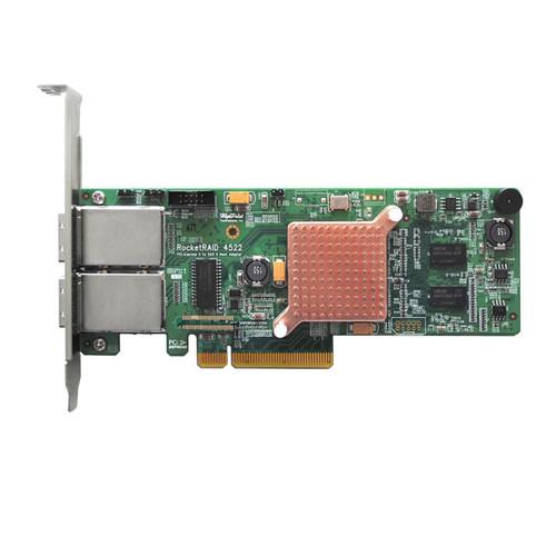 HighPoint RocketRAID 4522 8-Channel External PCIe 2.0 x8 SAS SATA 6Gb s Hardware RAID HBA