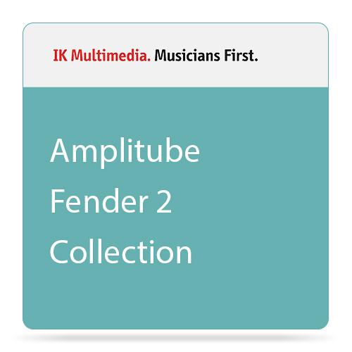 IK Multimedia AmpliTube Fender Collection 2, Classic Tube Amp Plug-Ins