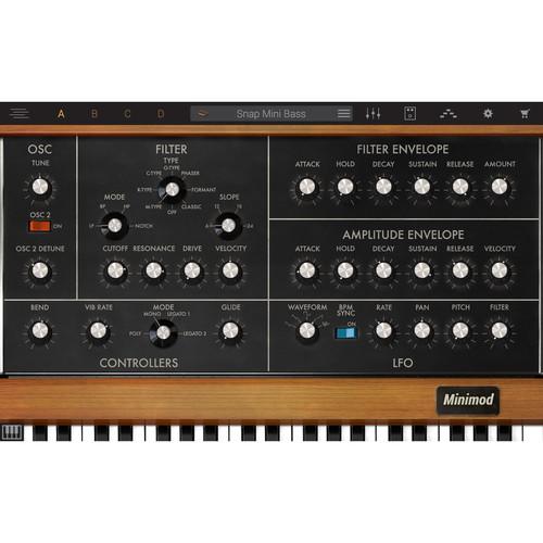 IK Multimedia Syntronik Minimod - Virtual Synthesizer Plug-In