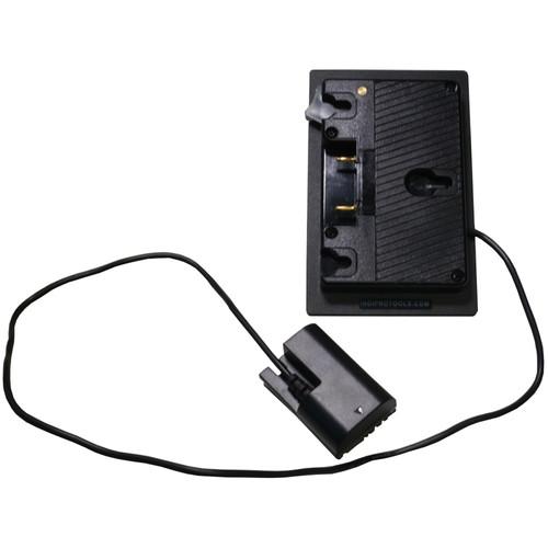 IndiPRO Tools Gold Mount Plate with LP-E6 Dummy Battery