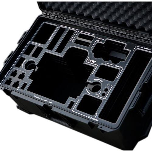 Jason Cases Pelican Case with Laser-Cut Foam for MoVI M5 & Accessories