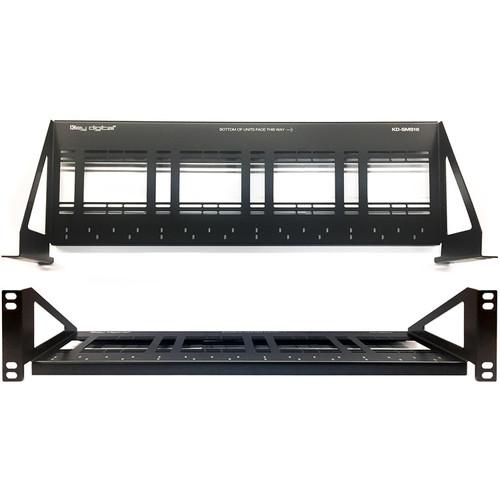Key-Digital Shelf Mounting System for up to 16 KD-Series Extenders
