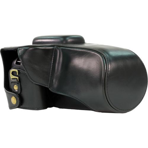 MegaGear Ever Ready PU Leather Case for Nikon D5600, D5500 and 18-140, 18-105mm Lens