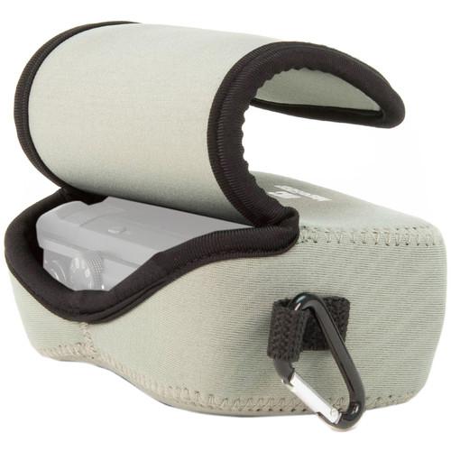 MegaGear Ultra-Light Neoprene Camera Case with Carabiner for Panasonic LUMIX DMC-LX10K