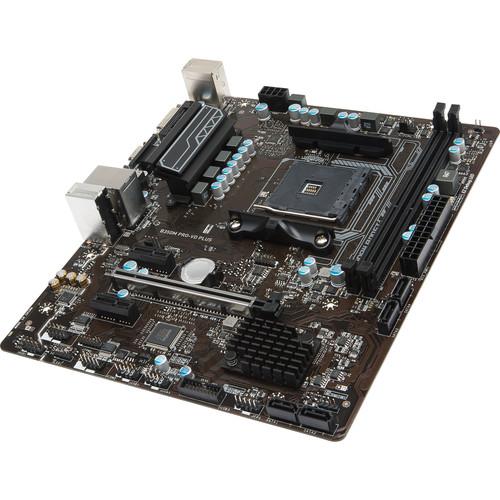 MSI B350M PRO-VD PLUS AM4 Micro-ATX Motherboard
