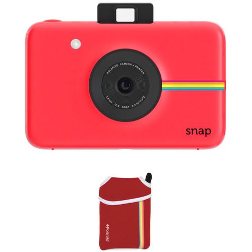 Polaroid Snap Instant Digital Camera with Pouch Kit