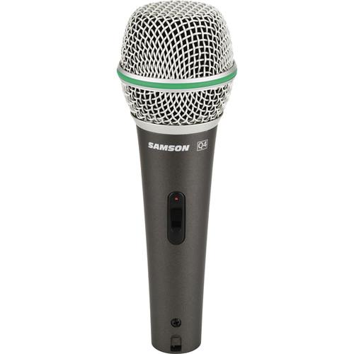 Samson Q4 Dynamic Microphone with On