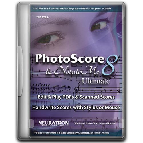 Sibelius 8 Music Notation Software with PhotoScore & NotateMe Ultimate 8