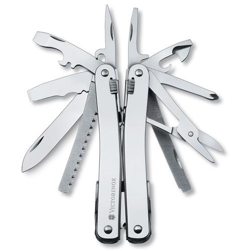 Victorinox SwissTool Spirit X with Leather Pouch