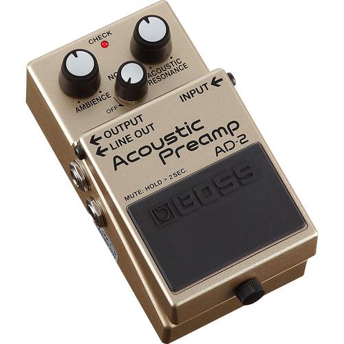 BOSS AD-2 Acoustic Preamp Pedal