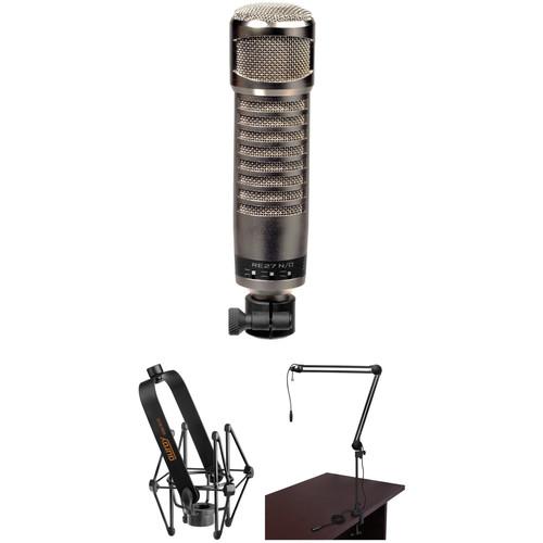 Electro-Voice RE27N D Broadcast Announcer Microphone Kit