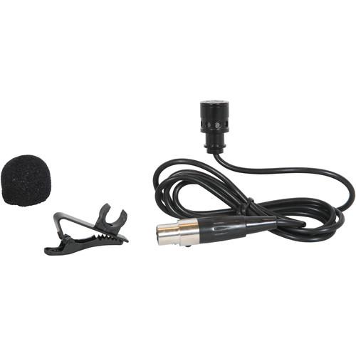 Galaxy Audio Unidirectional Lapel Lavalier Microphone for Select Transmitters