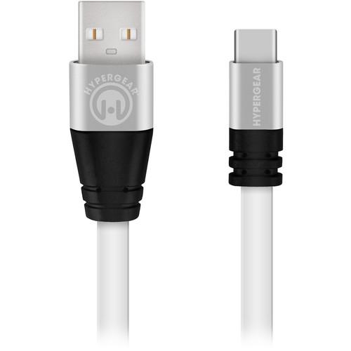 HyperGear Flexi USB 2.0 Type-A to USB Type-C Charge & Sync Flat USB Cable