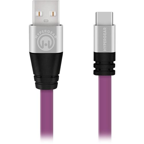 HyperGear Flexi USB 2.0 Type-A to USB Type-C Charge & Sync Flat USB Cable