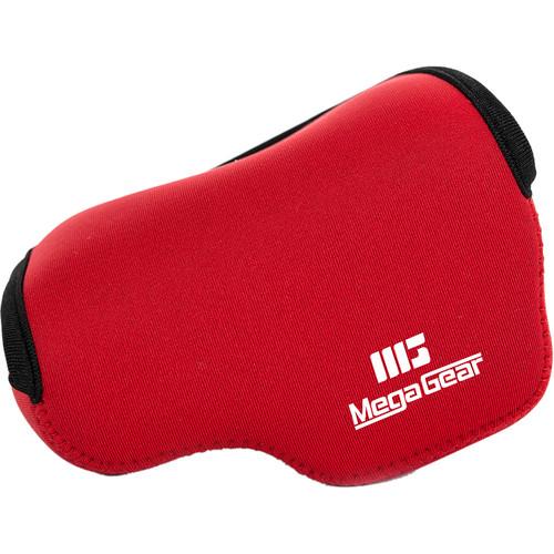 MegaGear Ultra-Light Neoprene Camera Case with Carabiner for Panasonic LUMIX DMC-LX100