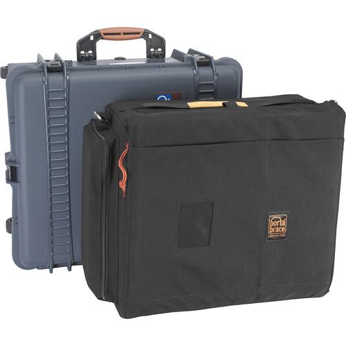 Porta Brace PB-2750E Wheeled Hard Case, Removable Soft Case Combo for Panasonic Eva1