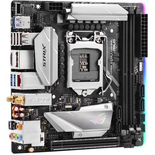 ASUS Republic of Gamers Strix Z370-I Gaming LGA1151 Mini-ITX Motherboard