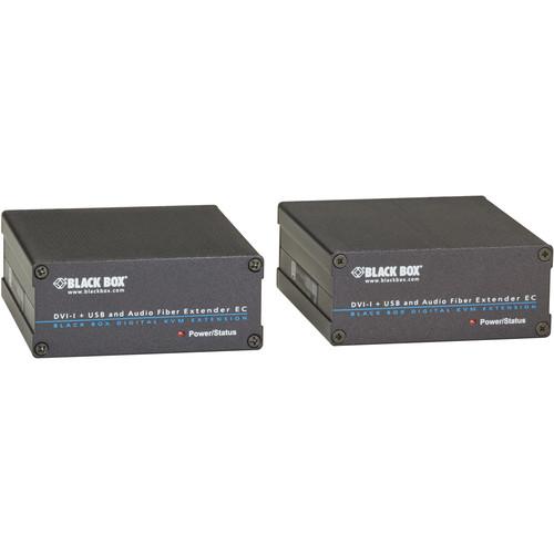 Black Box ServSwitch KVM DVI-D, HDMI, USB 2.0, Audio, Dual-Access, Multimode Fiber Extender
