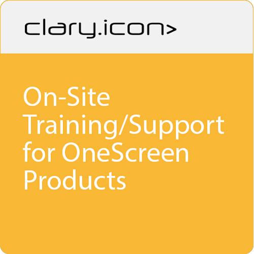 ClaryIcon On-Site Training Support for OneScreen