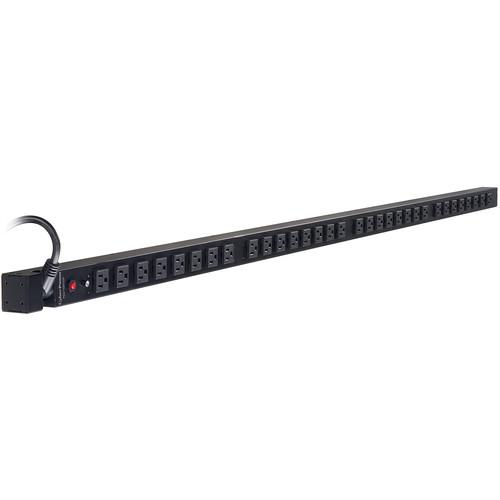 CyberPower PDU 12A 100-125 50 60Hz Nema 5-15P Plug, 32-Out 5-15R, Rackmount OU, 10
