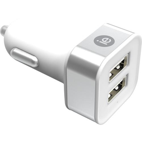 iEssentials 2.4A Dual USB Type-A Port Car Charger
