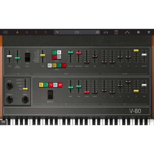 IK Multimedia Syntronik V-80 - Virtual Synthesizer Plug-In