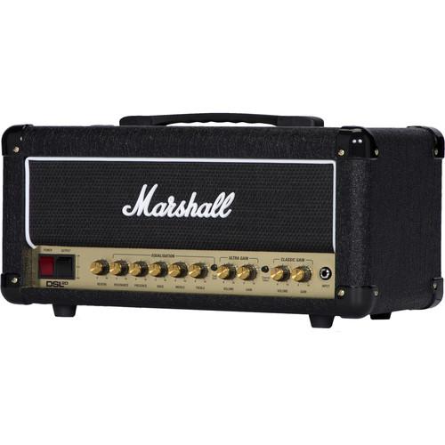 Marshall Amplification DSL20HR 2-Channel Valve Amplifier Head with Variable Output