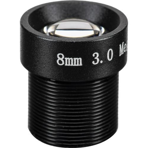 Marshall Electronics 8mm f 2.0 M12 3MP Lens for Select Marshall Cameras