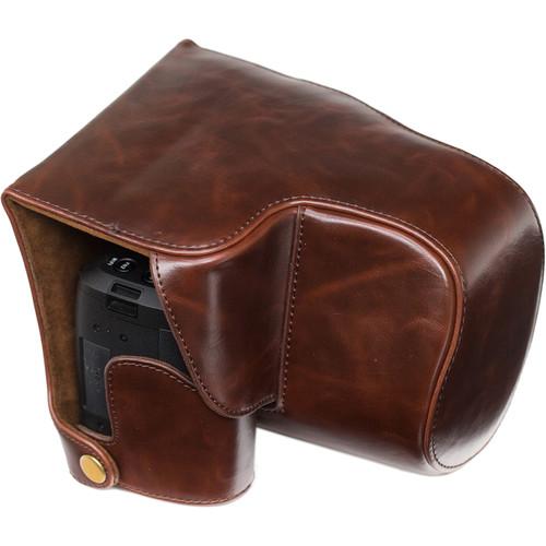 MegaGear Ever Ready Leather Camera Case for Leica V-Lux