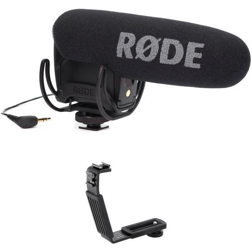 Rode VideoMic Pro with Rycote Lyre Shockmount and Dual Shoe Bracket Kit