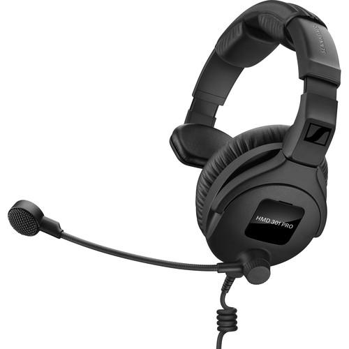 Sennheiser Broadcast Headset "Ultra-Linear" Single-Sided Headphone, Hyper Cardioid Mic, No Cable