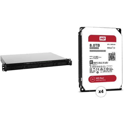 Synology 32TB RX418 NAS Expansion Unit Kit with WD NAS Drives