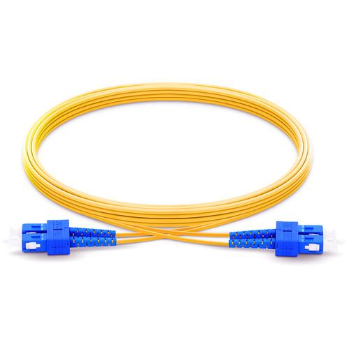 TechLogix Networx OS2 2.0mm Duplex Single-Mode Economy Premade Cable with SC to SC Connectors